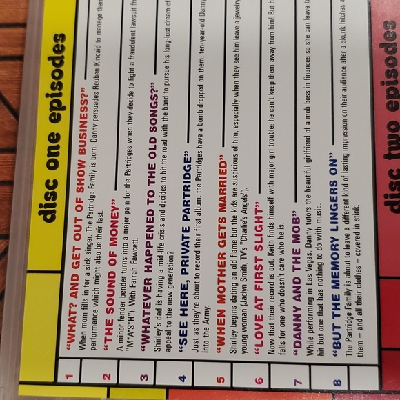 The Partridge Family Complete First Season 4 dvds 1970 2005 - Picture 4 of 13